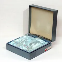 BOHEMIA GLASS・ボヘミアガラス・LR 604／280・グラス2客セット・No.190618-07・梱包サイズ60