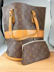 LOUIS VUITTON / ルイヴィトン モノグラム USA バケツ　ポーチ付き