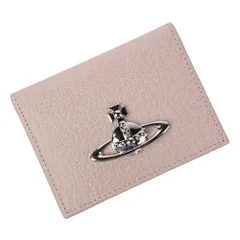 未使用 Vivienne Westwood ヴィヴィアンウエストウッド 日本限定 executive メタル3D オーブ 2面 パスケース カードケース ピンク レディース 古着 中古 USED