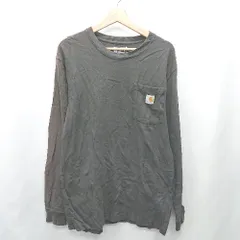 ◇ ⊇ Carhartt カーハート LOOSE FIT 長袖 ロングTシャツ サイズS ブラック メンズ E  【1412260011440】