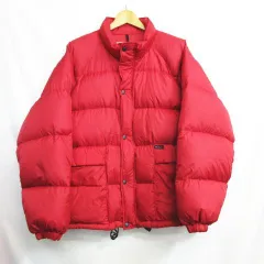 Wool Rich ウールリッチ ヴィンテージ グースダウンジャケット レッド 赤 90S ダウンジャケット  メンズ D-TK114 Lサイズ D038M