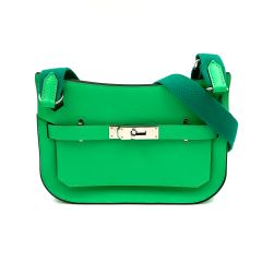 【極美品】未使用　HERMES　エルメス　ジプシエールミニ　B刻印　シルバー金具　ショルダーバッグ　緑
