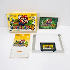 【箱 説明書 付き】スーパーマリオブラザーズ4 おたすけカード未開封 マリオ gba ゲームボーイアドバンス