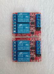 【新品】リレーモジュール 継電器モジュール開発ボード 高低レベルトリガー 12V 2チャンネル 2個セット