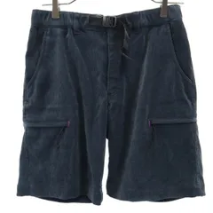 Columbia コロンビア アウトドア コーデュロイ ショートパンツ M ネイビー レディース 古着