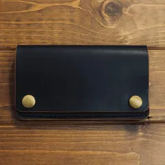 【MTW-00】 トラッカーウォレット　2層　茶芯