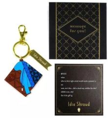 [중고] 잡화 이데아 슈라우드 고무 매력 & 메시지 카드 세트 [디즈니 트위스티드 원더랜드 발렌타인 데이 선물 2022]