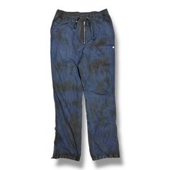 NULABEL CM1YOK42 ポーラテック泥染めナイロンイージーパンツ ニューレーベル 514 706 ブルー系 M 94437A6