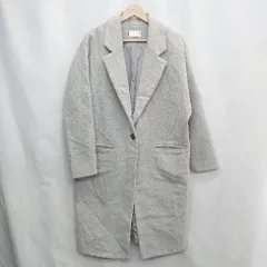 ◇ ⊆ KBF ケービーエフ ウール混合 長袖 コート サイズ1 グレー レディース E  【1503050034708】のサムネイル
