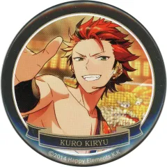 【中古】バッジ・ピンズ [単品] 鬼龍紅郎 缶バッジ(2017ver.) 「あんさんぶるスターズ!×animatecafe 缶入りクッキー」 同梱品