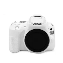 【迅速発送】kinokoo CANON キヤノン EOS KISS X9 / EOS KISS X10専用 シリコンカバー カメラケース カメラカバー (WT)