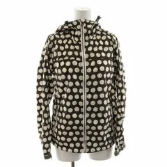 ヘリーハンセン HELLY HANSEN ナイロンジャケット ジップアップパーカー ドット 総柄 M 茶 ブラウン HOE11308 ■GY18 /MWのサムネイル