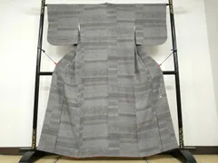 平和屋着物▽小紋師　宍戸陵　江戸小紋　単衣　万筋　黒×白　正絹　逸品　AAAV8336fy 2026年最新】小紋師宍戸陵の人気アイテム - メルカリ