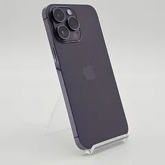 【全額返金保証】【最速発送】Apple iPhone 14 Pro Max 256GB ディープパープル SIMフリー 美品 動作確認済 83%
