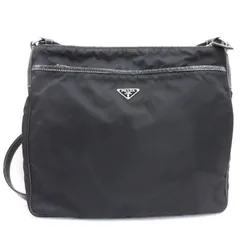 PRADA プラダ ハンドバッグ ショルダーバッグ 2way 三角プレート 黒色 プラダ PRADA 三角プレート ショルダーバッグ ナイロン ブラック