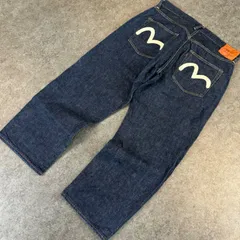 【新品‼️未使用‼️】EVISU／総パイル刺繍／Lot2001／W32✕L35 新品‼️未使用‼️】EVISU／総パイル刺繍／Lot2001／W32✕L35