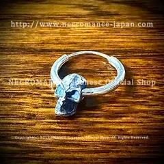 necromance hide愛用 ネクロマンス ピアス スカル リングピアス⠀ ネクロマンス NECROMANCE ピアス Pierce NECROMANCE Japanese