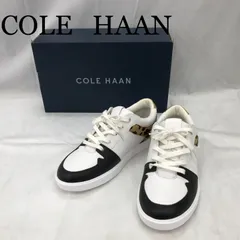 美品 Cole Haan グランドクロスコート　モダン　テニス W22834 GC　MDRN　TENNIS　テニスシューズ UK:4.5EUR:37.5CM:24 ホワイト/ブラック 24.0cm レディース 靴