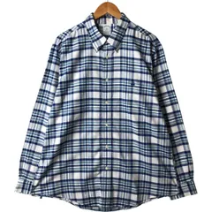 古着 ブルックスブラザーズ Brooks Brothers 1818 長袖 ボタンダウンチェックシャツ メンズXL相当/eaa594254