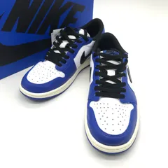 Nike スニーカー Air Jordan 1 Retro Low OG CZ0790-140 エアジョーダン1 レトロ ロー OG ゲームロイヤル 27cm ブルー ナイキ 靴 B12804◆