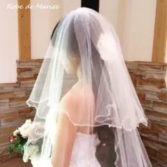 ローブドマリエ【 outlet 】✨前丈長め✨シンプル優しいエアリー・メローベール　ミドル丈　日本製