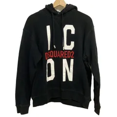 DSQUARED2 ディースクエアード 袖ロゴ パーカー S DSQUARED2 - 【ラスト1点-サイズM】Hooded Sweatshirt / プル