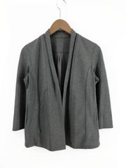 LAUTREAMONT ロートレアモン ノーカラー ジャケット size38/グレー ■■ レディース