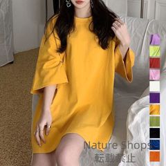 【新品未使用】ロングtシャツ レディースビッグtシャツ lycp124
