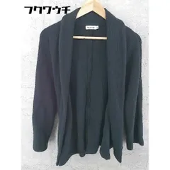 ◇ MILKFED. ミルクフェド 長袖 カーディガン サイズS ブラック レディース 【中古】 【1002801844325】