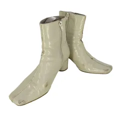 TODAYFUL スクエアエナメルブーツ Square Short Boots（ブーツ）｜TODAYFUL（トゥデイフル）の