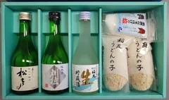 秋田の地酒＆秋田名産ギフトセットB
