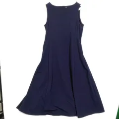 UNIQLO ユニクロ ウルトラストレッチエアリズムワンピース ネイビー XLサイズ □〇