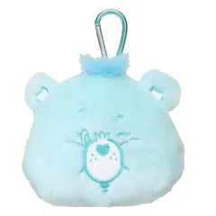 ケアベア ミニポーチ カラビナ付きぬいぐるみファスナーポーチ ウィッシュべア CareBears ティーズファクトリー 小物入れ キャラクター グッズ 