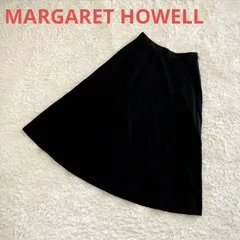 美品！22ss マーガレットハウエル シルク ポプリン サーキュラー スカート　サイズ1