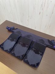 a553☆剣道防具☆垂単品☆7段飾り☆2㎜ミシン刺☆高校生～一般☆中古品