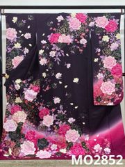 振袖 豪華 金彩 刺繍 紋意匠 身丈165cm MO2958 - メルカリ