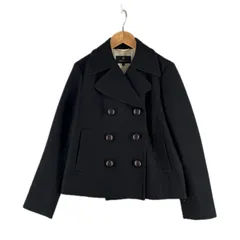 BEAUTY&YOUTH ビューティ&ユース レディース ピーコート ウール ブラック S【中古】