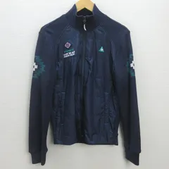 G■ルコック スポルティフ/le coq sportif GOLF 中綿ハイブリットセーターブルゾン /QGMMJL11【M】紺/men's/53【中古】■