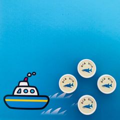 サメのお名前ボタン
