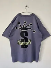 USA製 古着 90's ステューシー クラウン ストックロゴ Tシャツ USA製 古着 90's ステューシー クラウン ストックロゴ Tシャツ