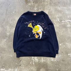 USA古着LOONEYTUNESルーニーテューンズキャラクタースウェット古着