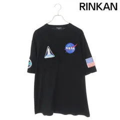 【極美品】バレンシアガ 21年 NASA パッチ Tシャツ XS ブラック 極美品】バレンシアガ 21年 NASA パッチ Tシャツ XS ブラック