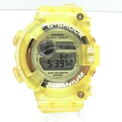 CASIO ｶｼｵ G-SHOCK ﾌﾛｯｸﾞﾏﾝ DW-8201WC-9T ｺﾞｰﾙﾄﾞｽｹﾙﾄﾝ　WCCS 世界ｻﾝｺﾞ礁保護協会ｵﾌｨｼｬﾙﾓﾃﾞﾙ　ﾄﾘﾌﾟﾙﾏﾝﾀ