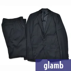 グラム　gramb ドット柄黒　ベロア生地スーツ　size４　ＸＬ　試着のみ 2025年最新】glamb メンズ ビジネススーツの人気アイテム - メルカリ