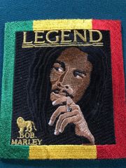 レゲエ　ラスタ　ラスタカラー　エチオピア　ハイレシェラセ　jamaica reggae ワッペン ボブマーリー　ボブマーレー bob marley ジャマイカ レゲエ