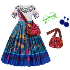 ミラベル コスプレ 衣装 4点 セット 子供 ハロウィン 仮装 100 110 120 130 140