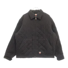 SUPREME (シュプリーム) 21AW×Dickies Quilted Denim Work Jacket ×ディッキーズ キルテッドデニムワークジャケット ブラック