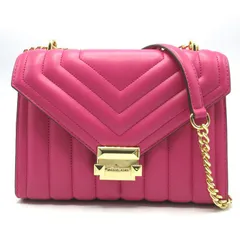 マイケルコース ショルダーバッグ キルティング調 フラップ チェーン 斜め掛け 35R4GWHL6U ELECTRIC PNK アウトレット レディース