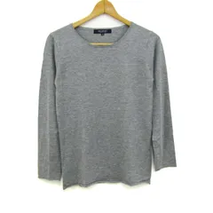 ブラーミン ニット トップス 長袖 セーター アンゴラ混 レディース 40サイズ グレー Brahmin 【中古】