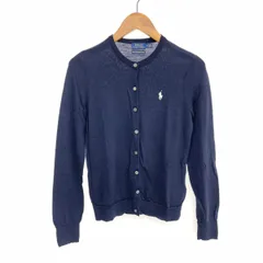 ポロラルフローレン　カーディガン　ウォッシャブルメリノウール　ブルー　XS POLO RALPH LAUREN - ポロラルフローレン カーディガン